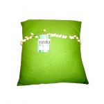 Green Cushion with Shells <br/> Dimensions 350mmx350mm <br/> Reference #HE-02 <br/> Product #HE-02